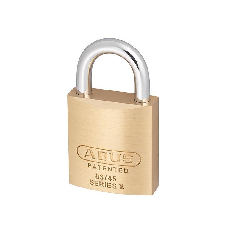 Abus Mechanical 83 Series Brass Body Padlock - 45Mm Keyed Alike 2745 - Multi Colour