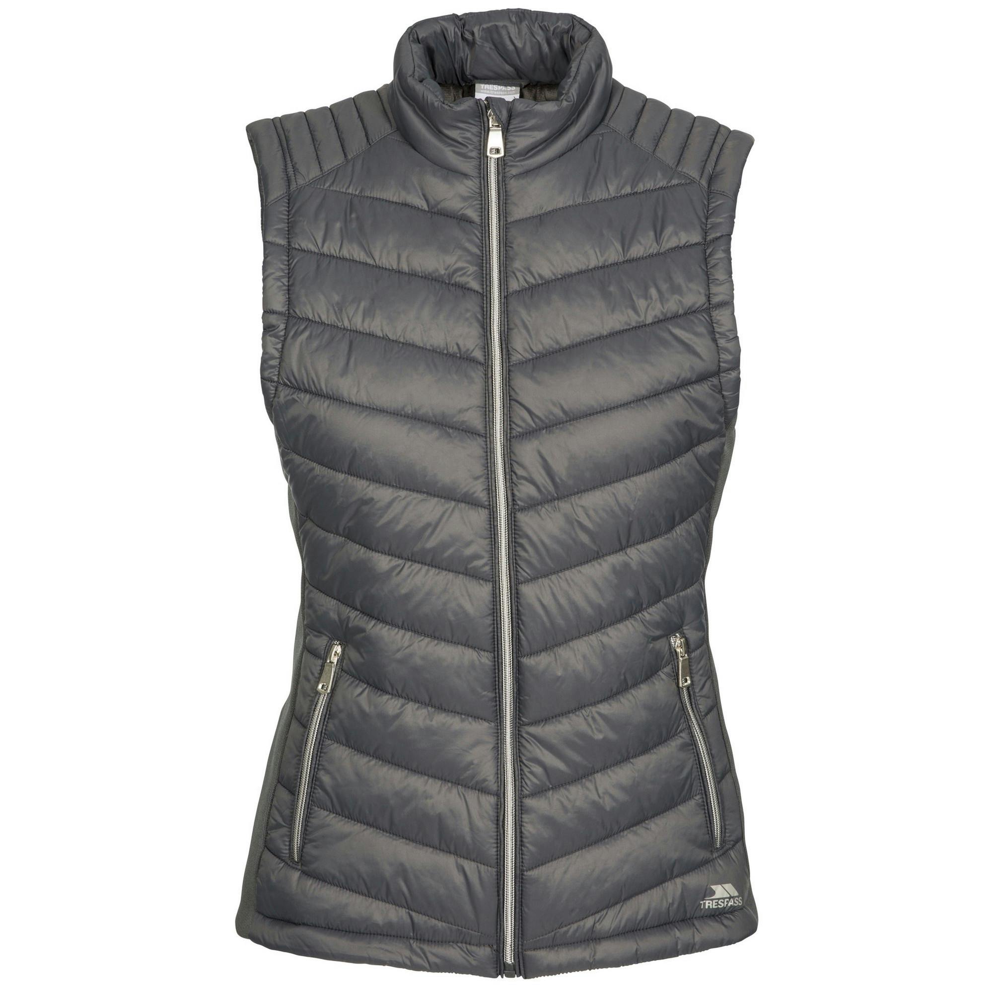 Trespass Womens/Ladies Elanora Padded Gilet (Carbon) - Multicolour - Size Medium - Image 2