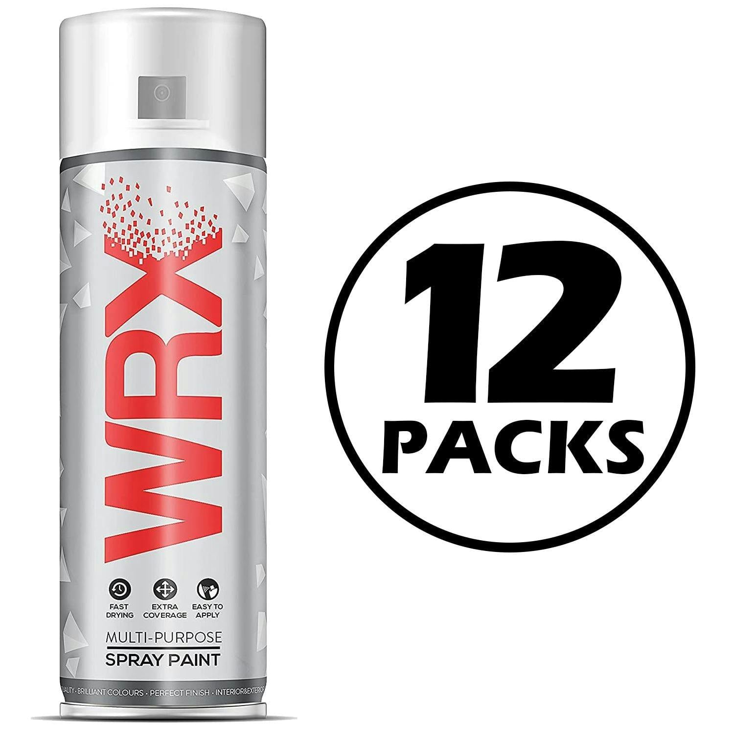 Rackhams Light/Green 12X Wrx Flat Spray Paint 400Ml - Image 9