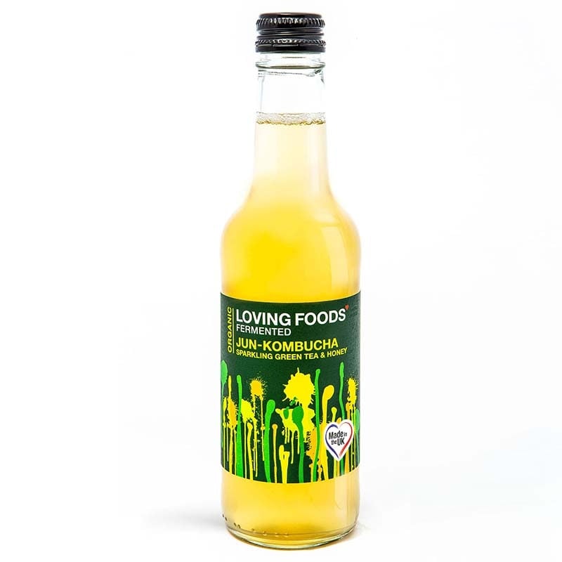 Loving Foods Green/Light Organic Jun-Kombucha - 1 X 330Ml
