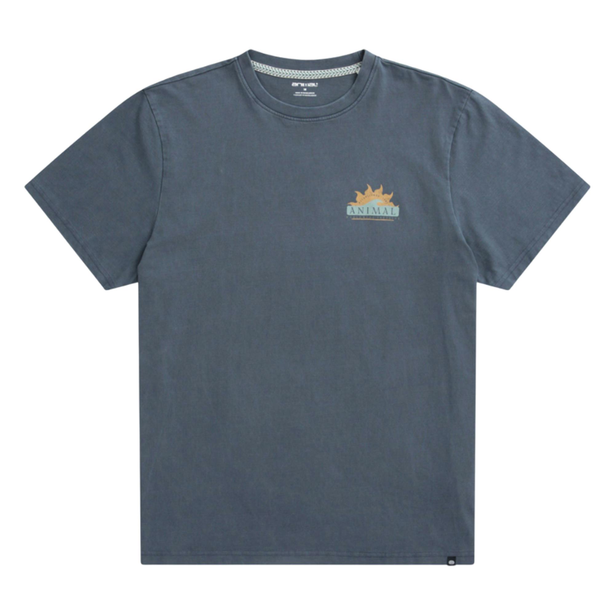 Animal Men's Chase Sun Relaxed Fit T-Shirt - Navy - Xs - Navy - 100% Mixed