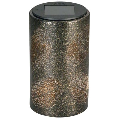 Rackhams Light Solar Led Leaf Table Lantern