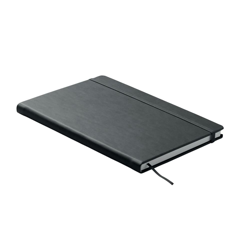 Midocean Black Ours Recycled Paper A5 Notebook - One Size