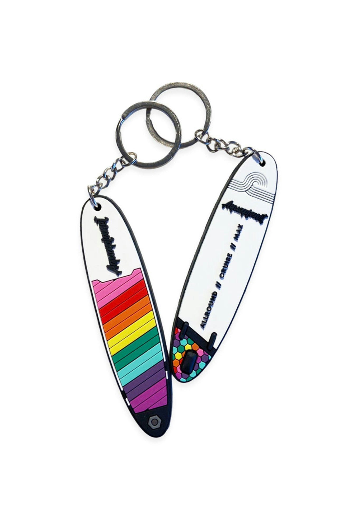 Aquaplanet Mini Paddle Board Keyrings - Max-Rainbow