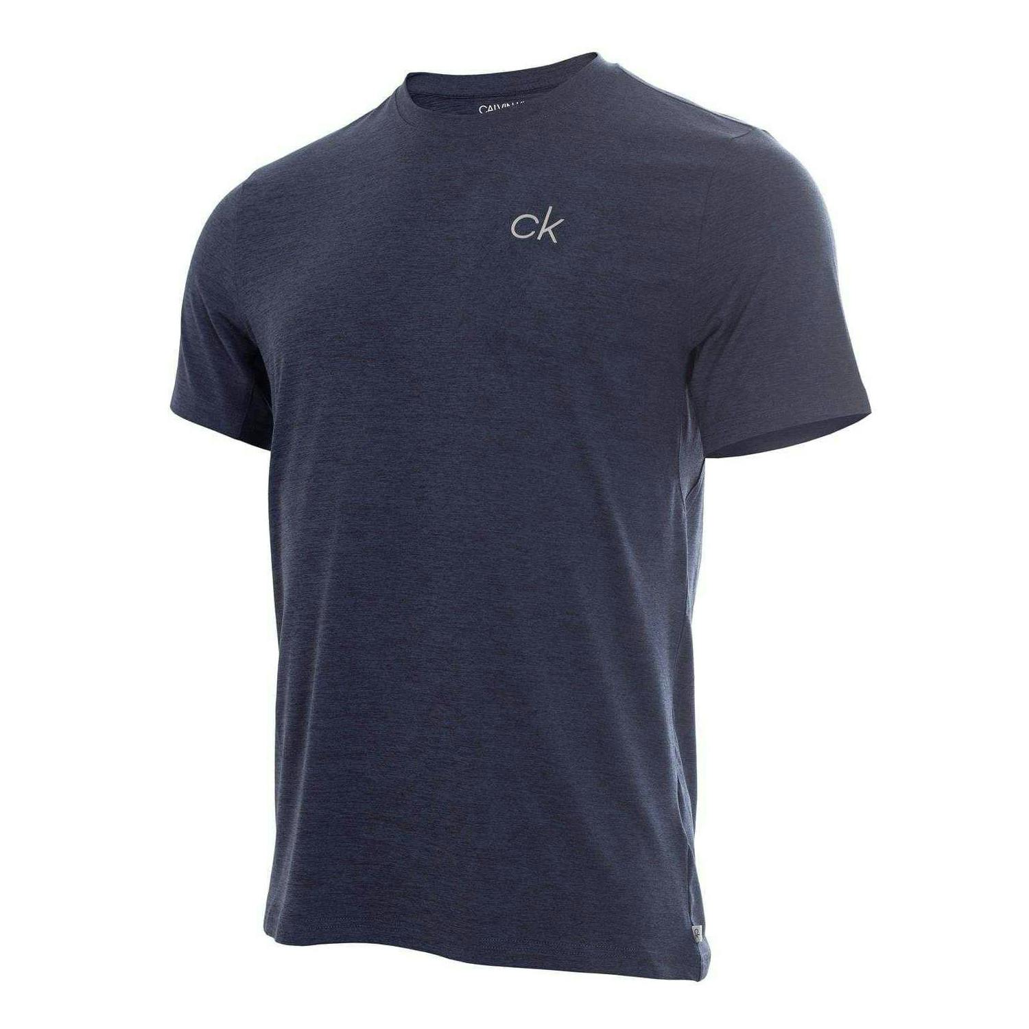 Calvin Klein Men's Newport Golf T-Shirt - Navy Marl - Xl - Navy Marl - 100% Mixed