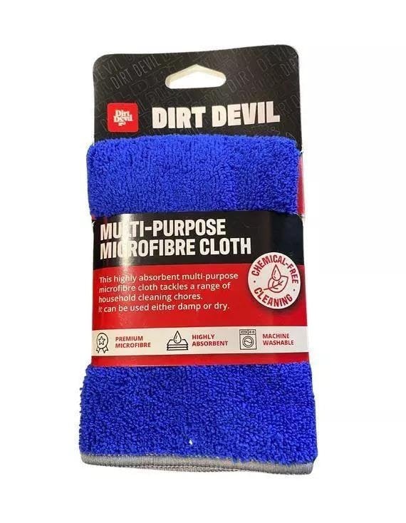 Rackhams Multi Purpose Microfibre Cleaning Cloth 30 X 30Cm - Microfibre Cloths - 30 X 30Cm