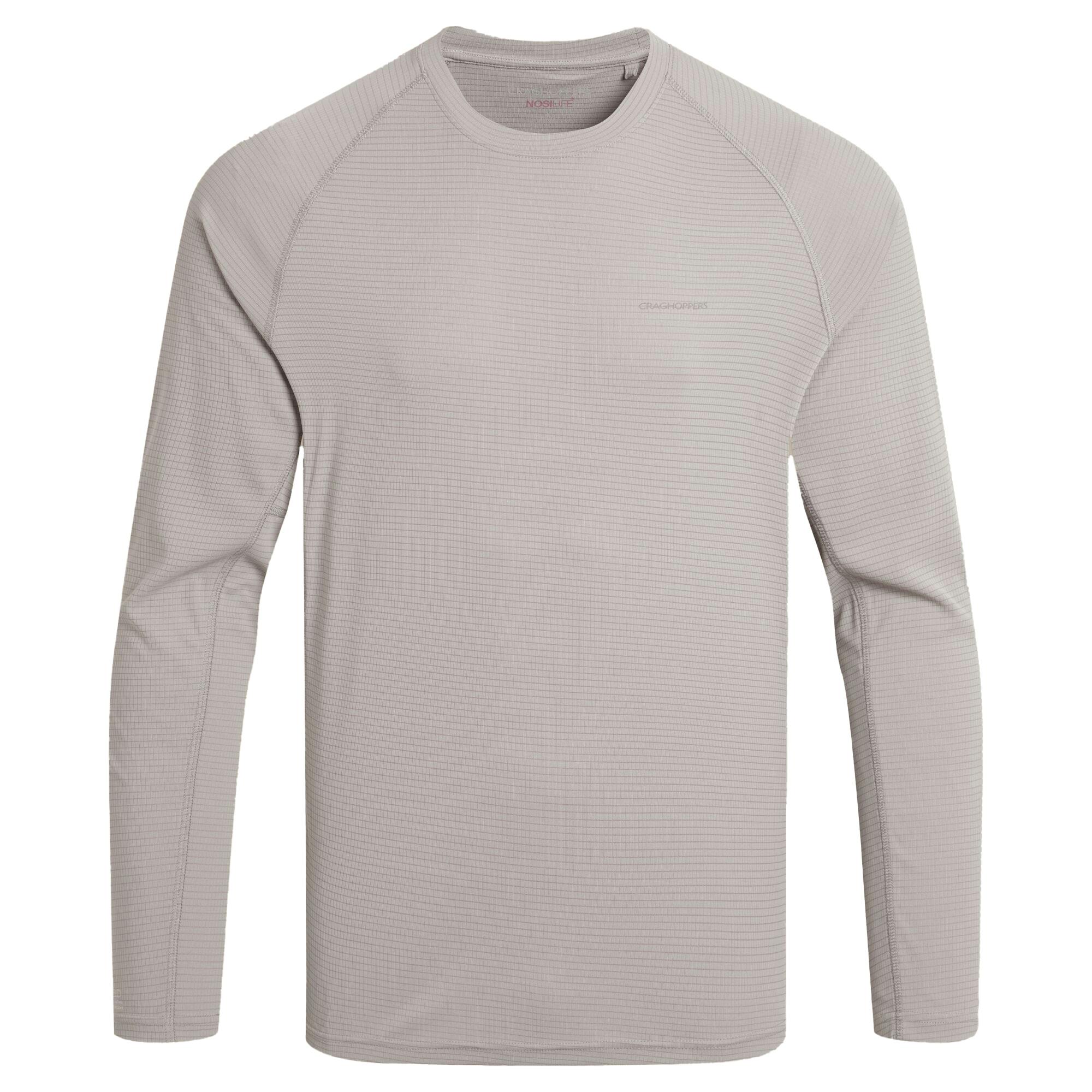 Craghoppers Men's Solarshield+ Nosilife Long-Sleeved T-Shirt - Parcht - Xxl - Parcht - 100% Recycled Polyester