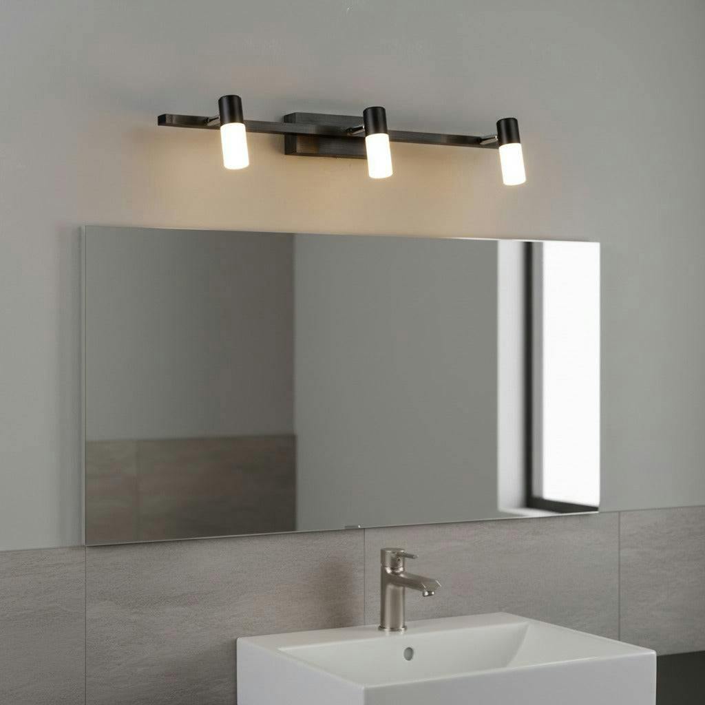Ultra Beam Lighting Black/Light 9 Watt Vanity Over Mirror