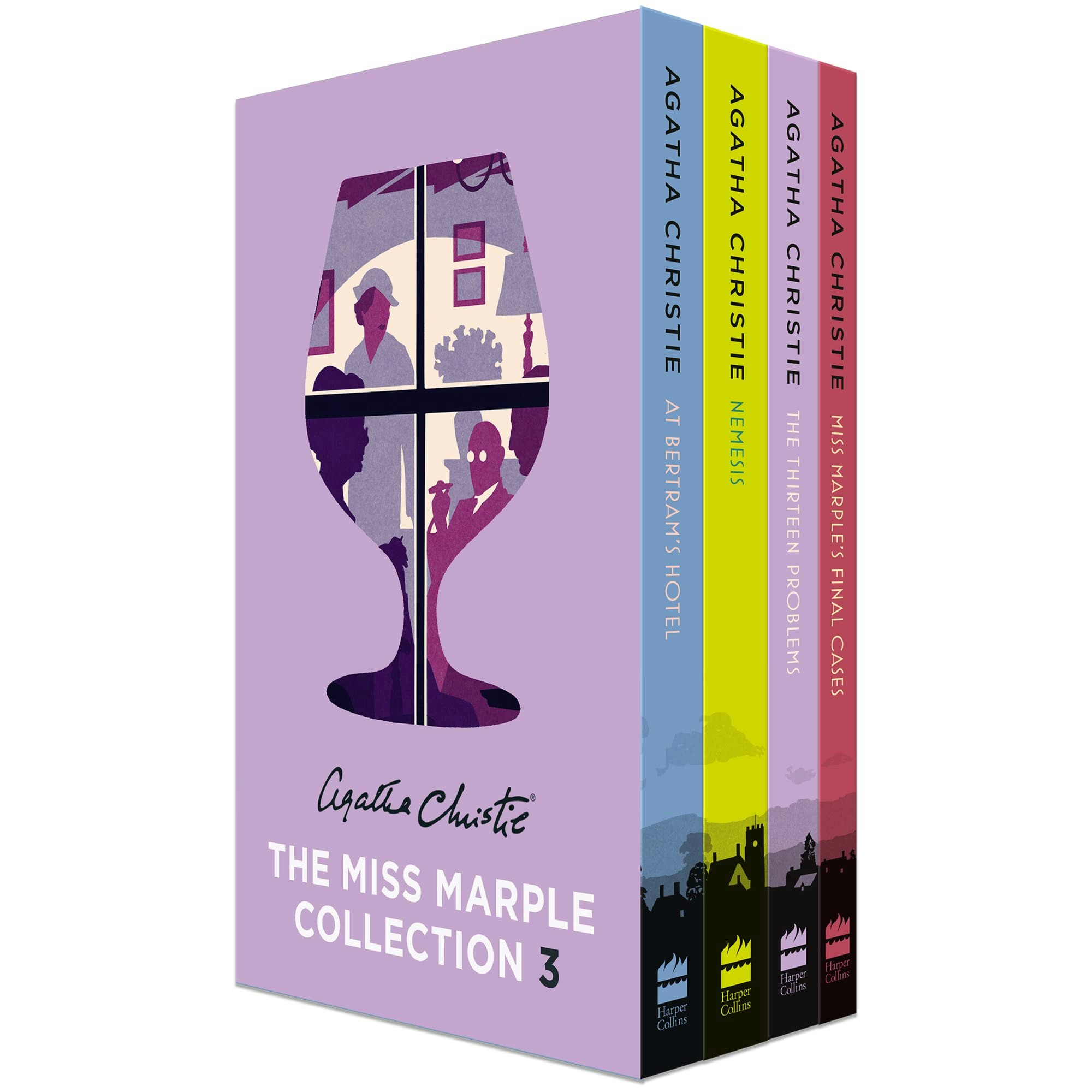 Harpercollins Miss Marple Mysteries Series Books 11 - 14 Collection Set By Agatha Christie