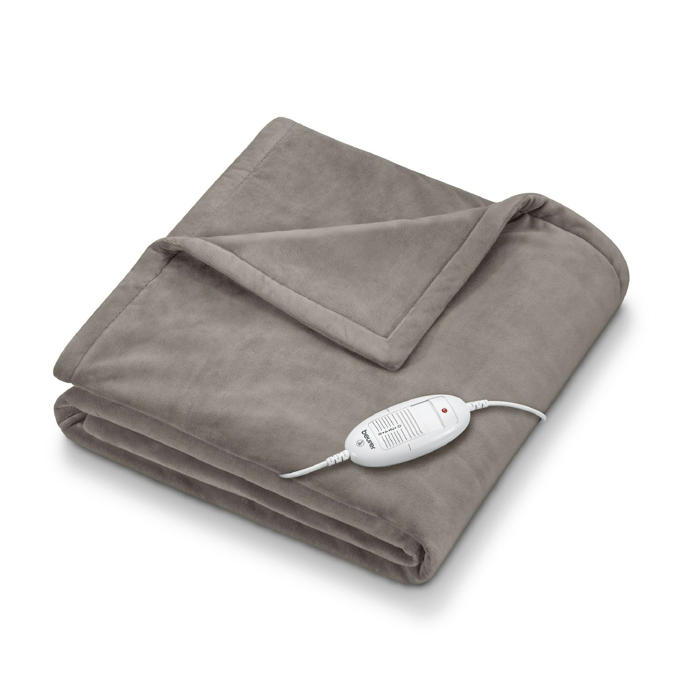 Beurer Hd75t Cosy Heated Snuggie Throw Taupe