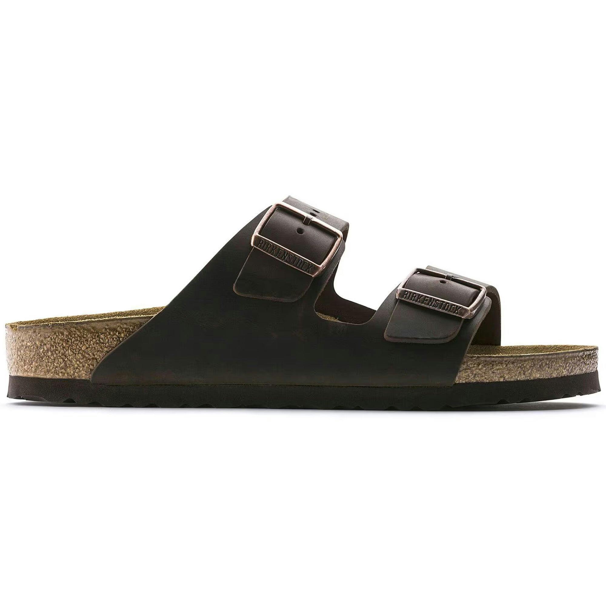 Birkenstock Arizona Oiled Leather Sandals - Habana Oiled Leather - 41