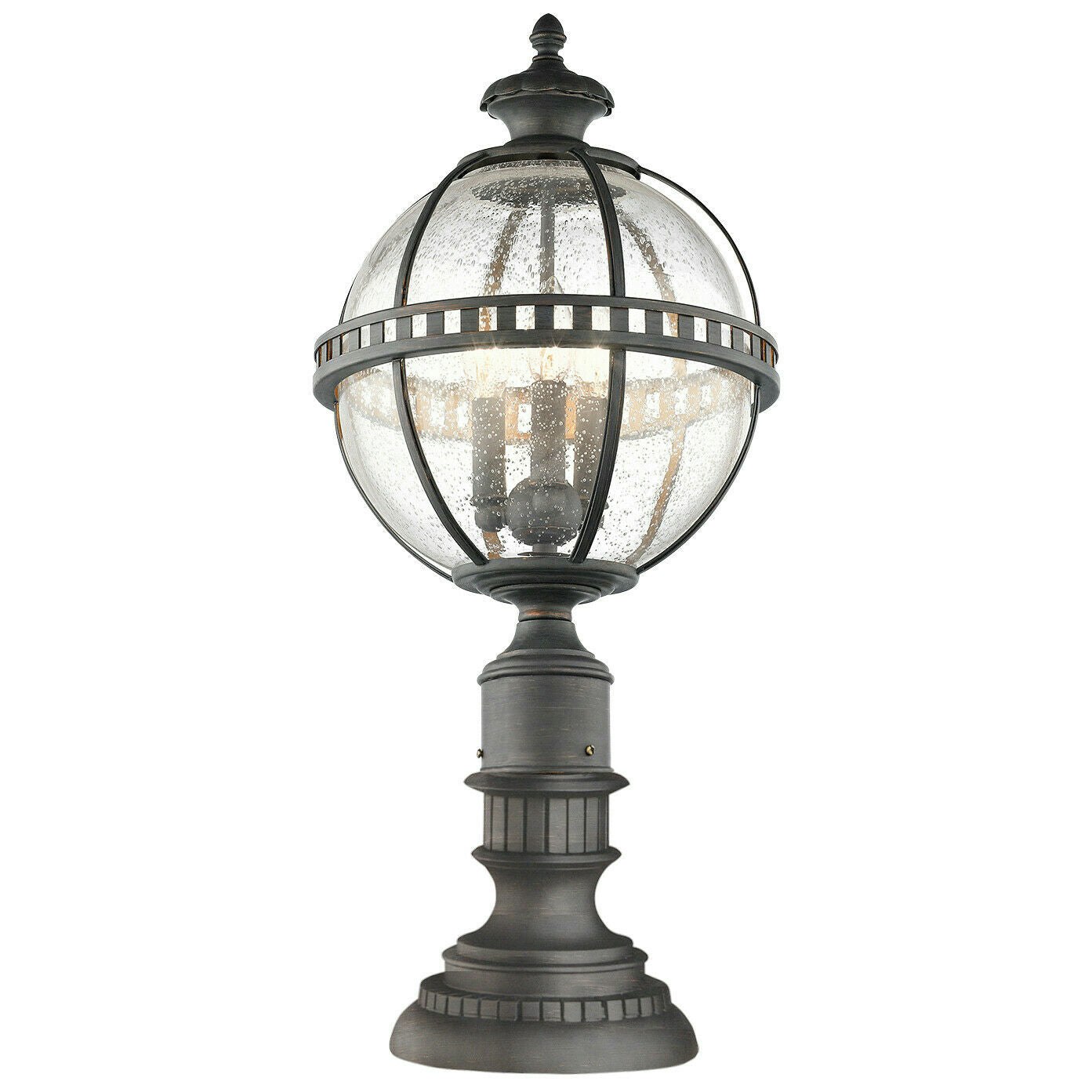 Rackhams Outdoor Ip44 Bulb Wall Ground Pedestal Londonderry Led E14 60W Size 3