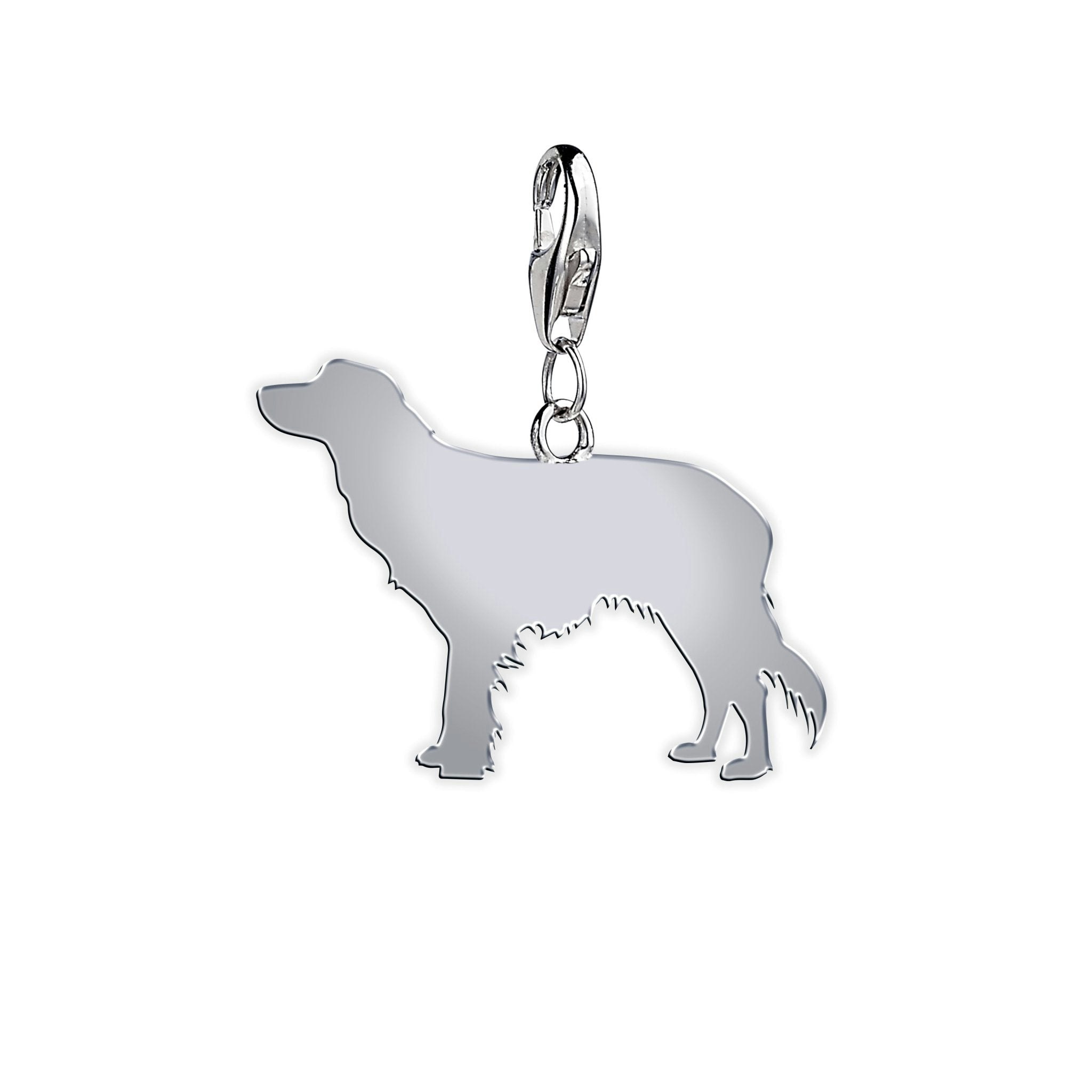 Mylee London Silver Kooikerhondje Silhouette Charm - No - Clip On Charm