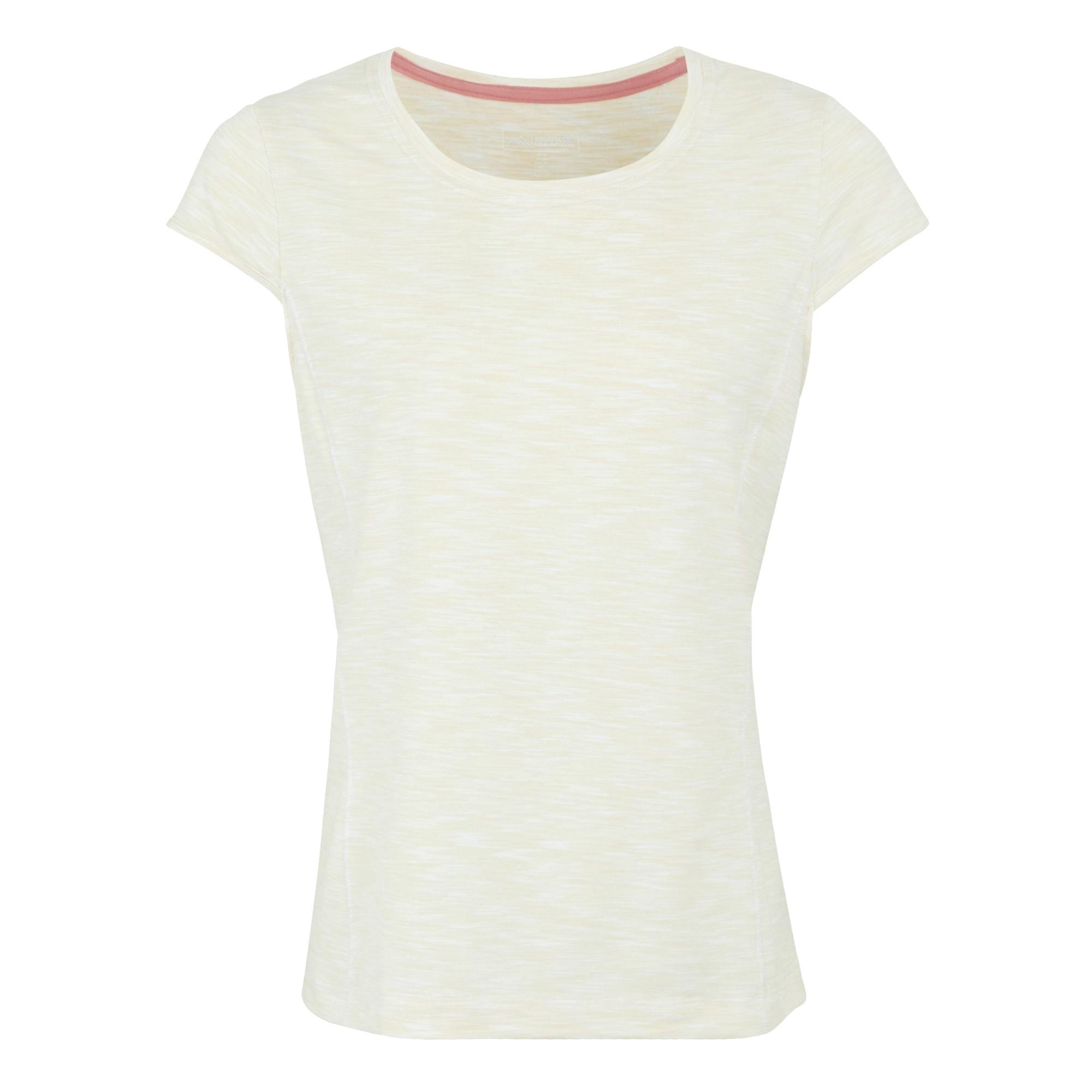 Regatta Women's Light / Hyperdimension Ii T-Shirt - Vanilla - Vanilla - 18 Uk - 88% Polyester/12% Elastane