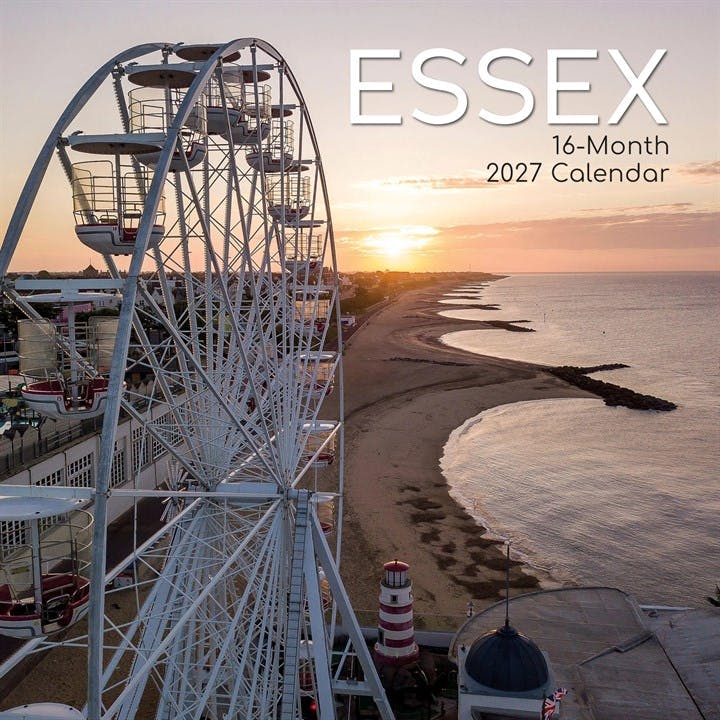 Essex Calendar 2027, Wall Calendars, Month To View, Travel, Gift - Image 3