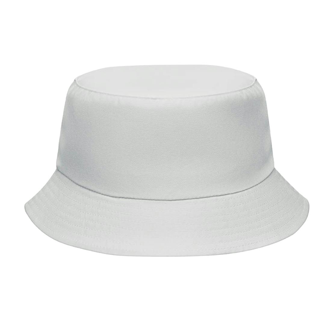 Midocean White Emmer Polyester Bucket Hat - One Size - 100% Mixed