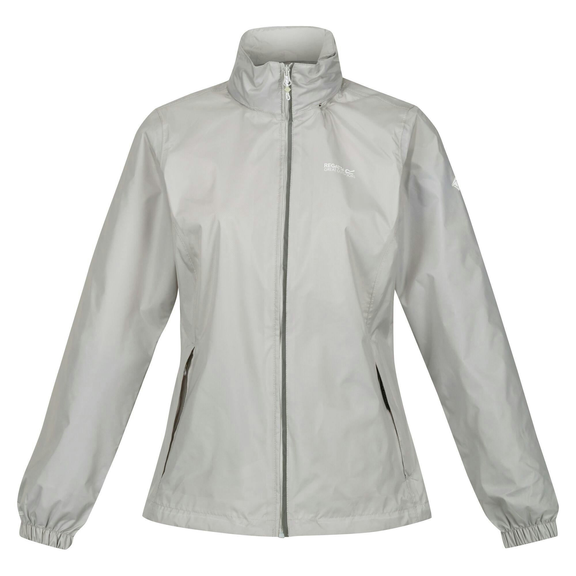 Regatta Women's Light Corinne Iv Waterproof Packaway Jacket - Cyberspace - 8 Uk - Cyberspace - 100% Polyamide