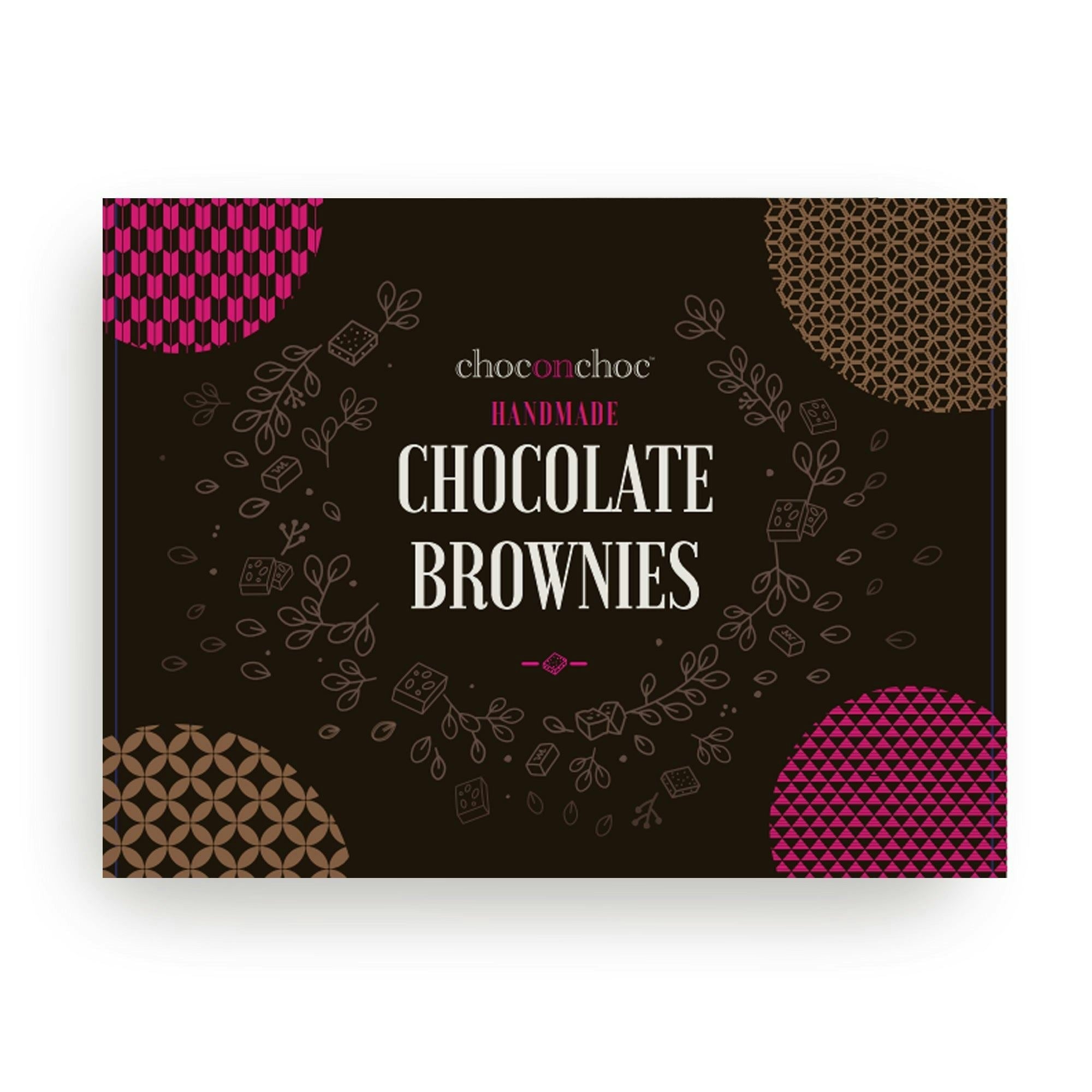 Choc On Choc Dark/White Chocolate Brownies