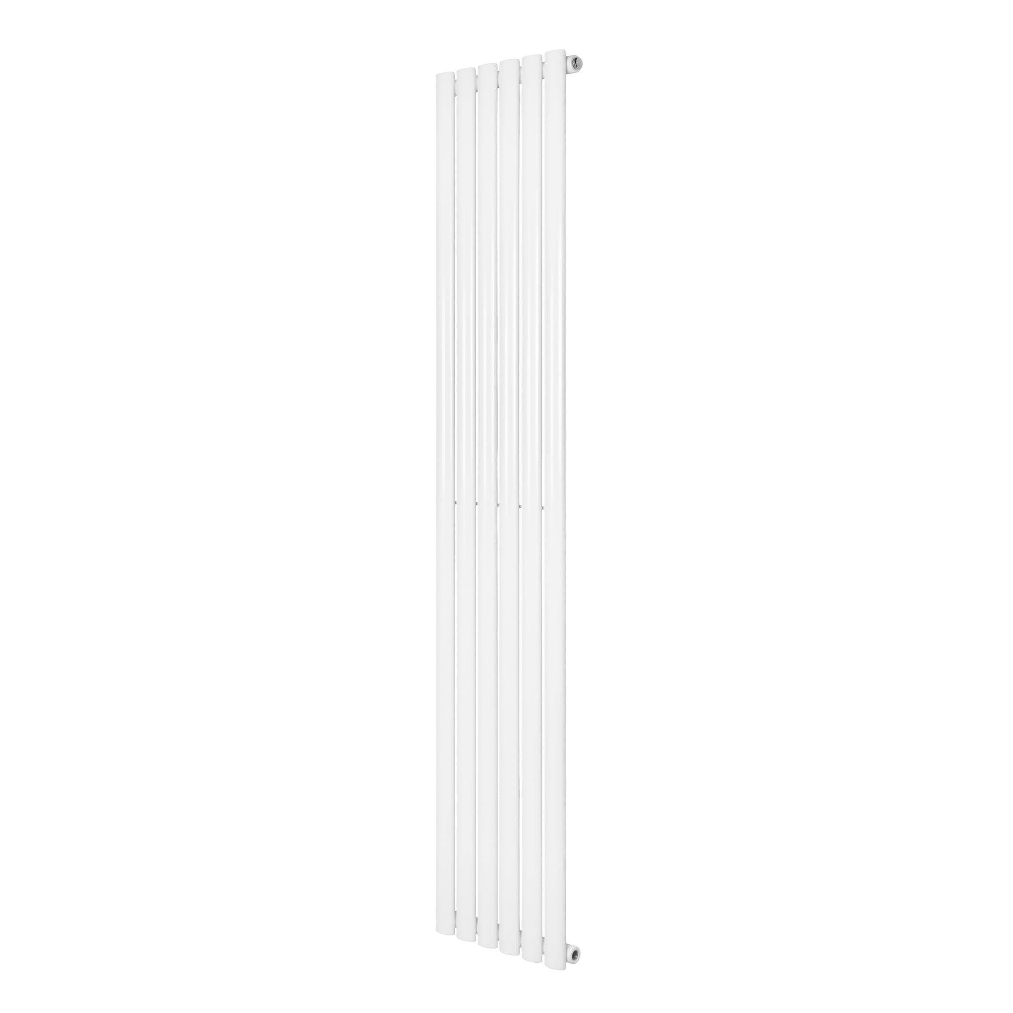 Monstershop White Oval Single Column Radiator - 1800 X 360Mm