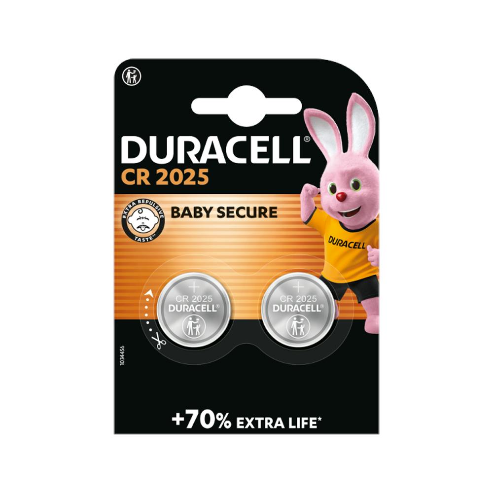 Duracell Speciality Cr2025 Battery 2 Pack - 1 Pack (2 Batteries)