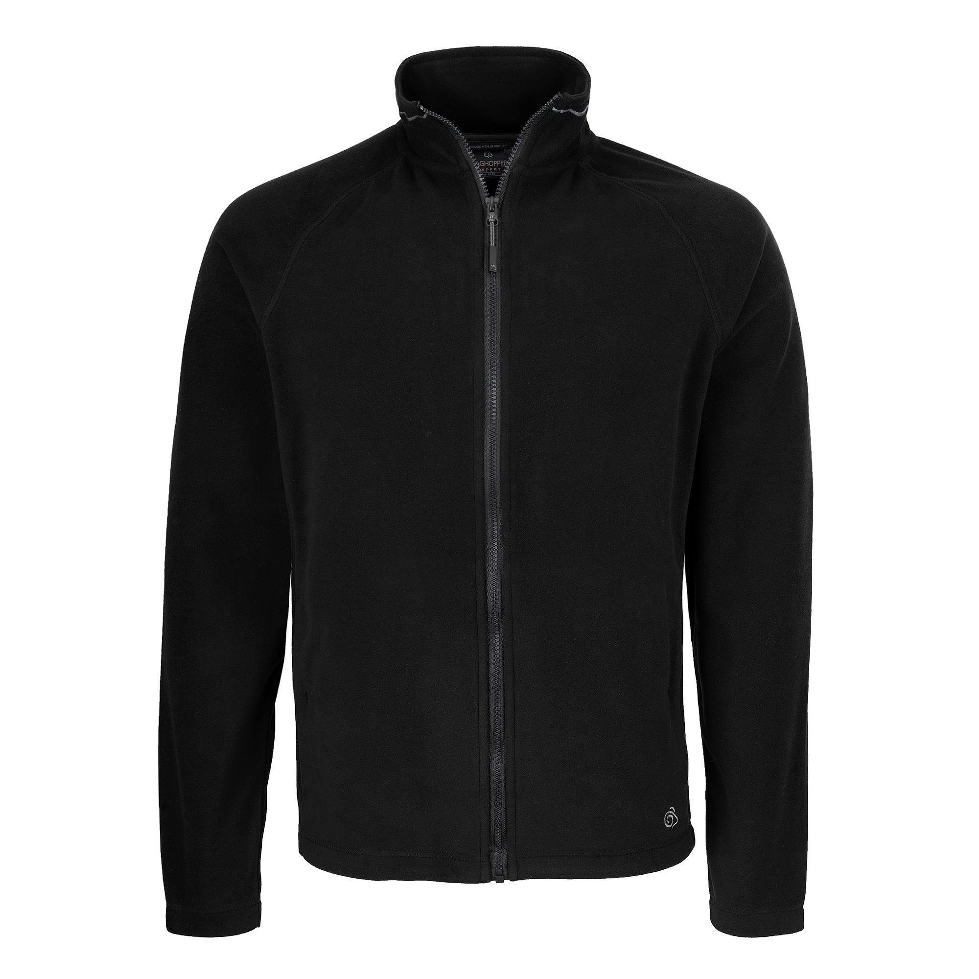 Craghoppers Men's Black Expert Corey 200 Fleece Jacket - 3XL - 100% Recycled Polyester