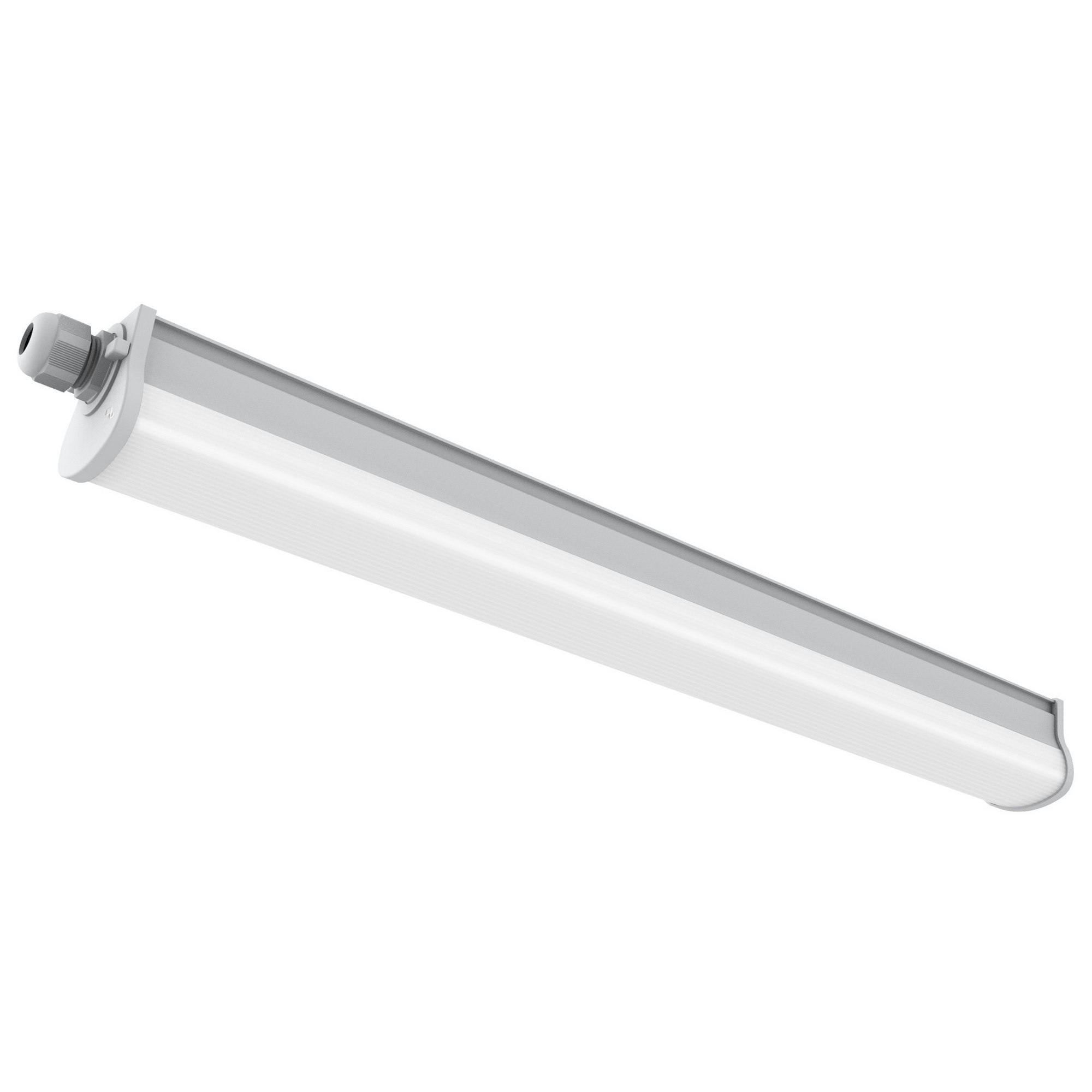 Rackhams Light/Grey Westport 60 Double | Batten Fitting | - 1