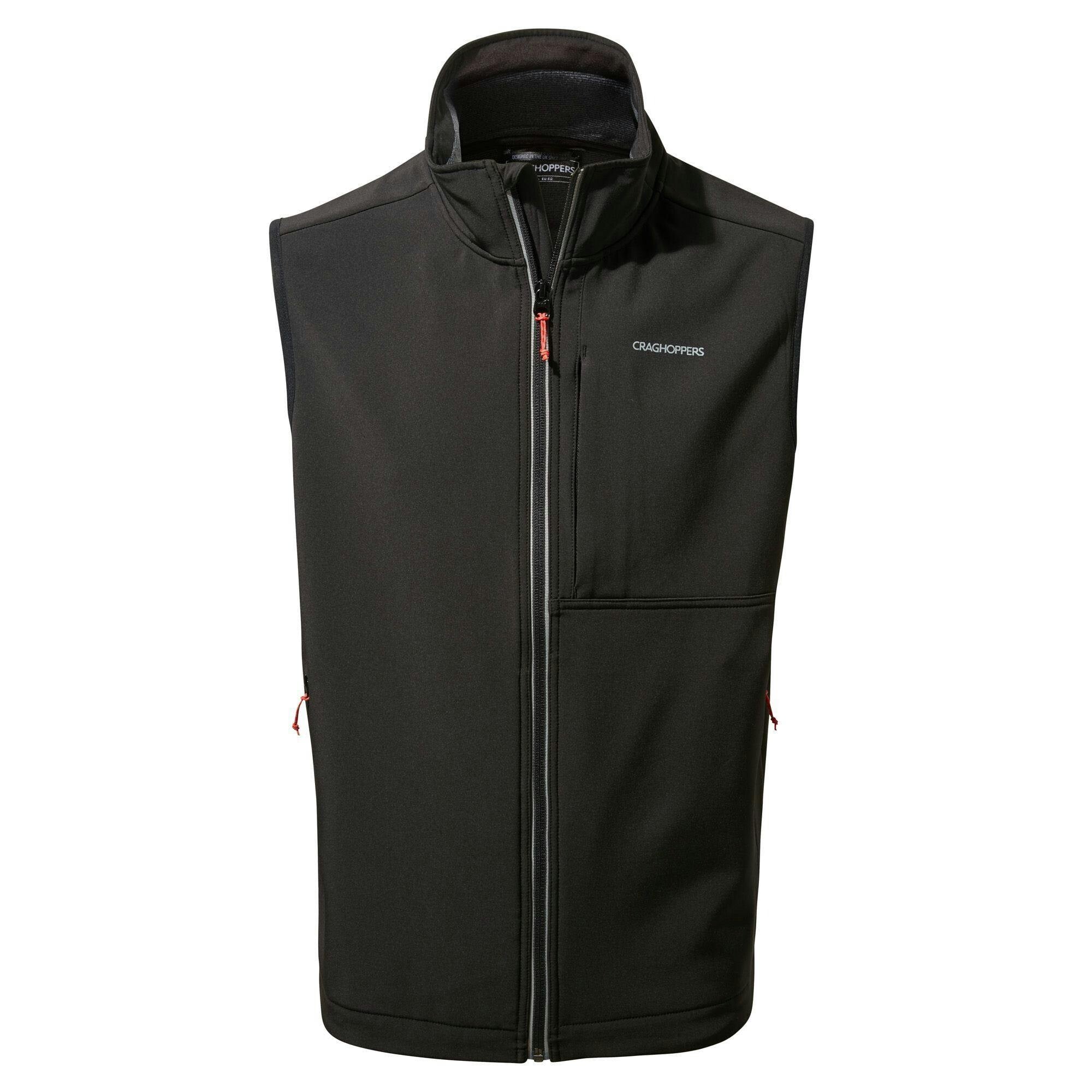 Craghoppers Men's Black Altis Gilet - L - 96% Polyester/4% Elastane