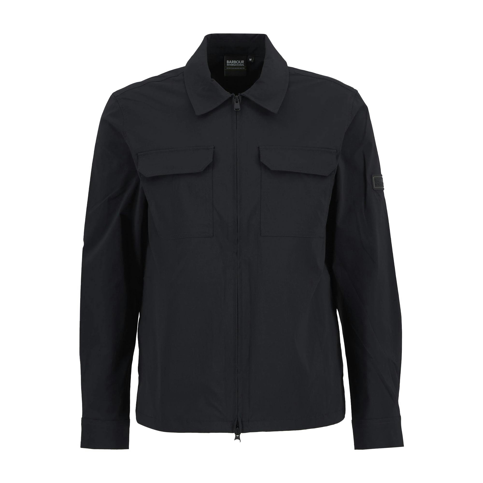 Barbour Black International Tucson Overshirt - M