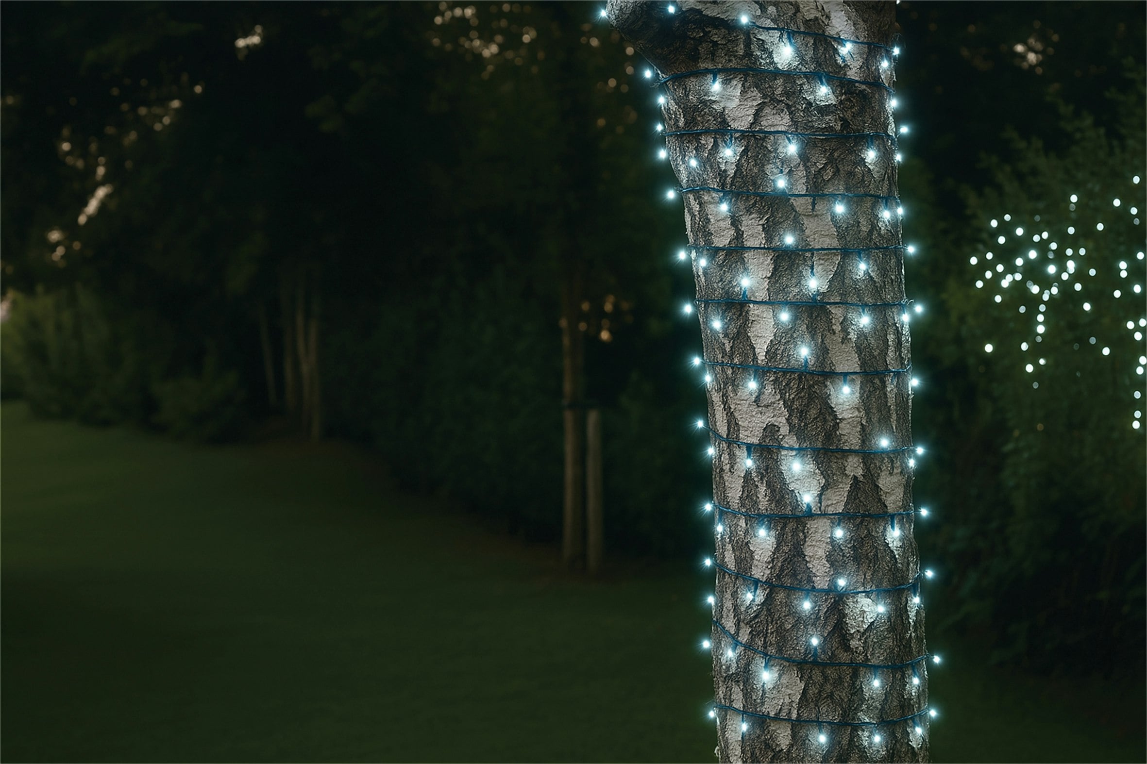 Eagle Connect Black/White Led String Lights Rubber Cool 20M