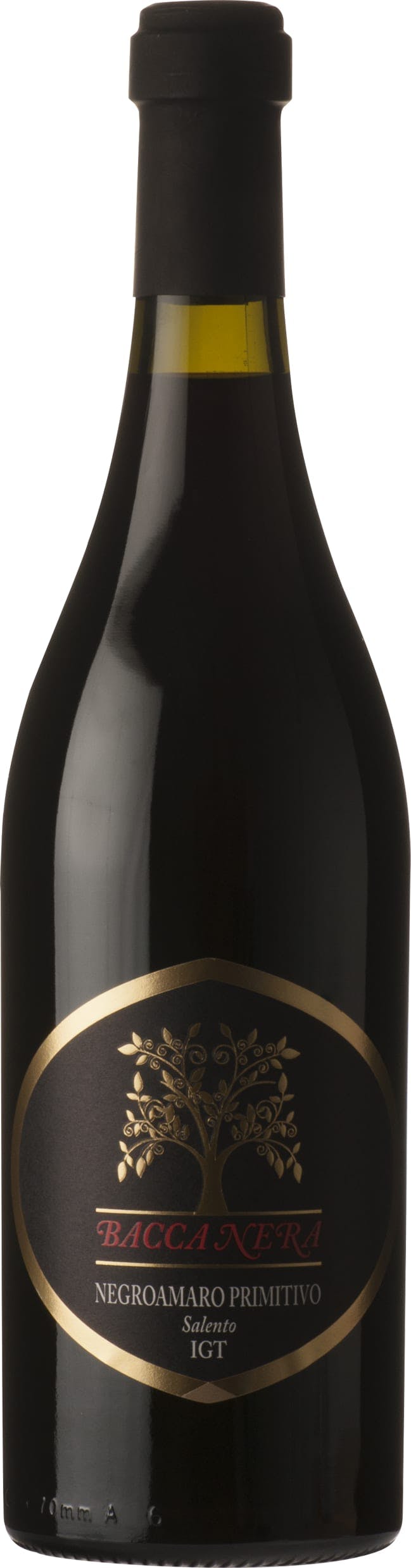Various Wine Red Bacca Nera Negroamaro Primitivo Igt Salento 2025 75Cl - Pack Of 6
