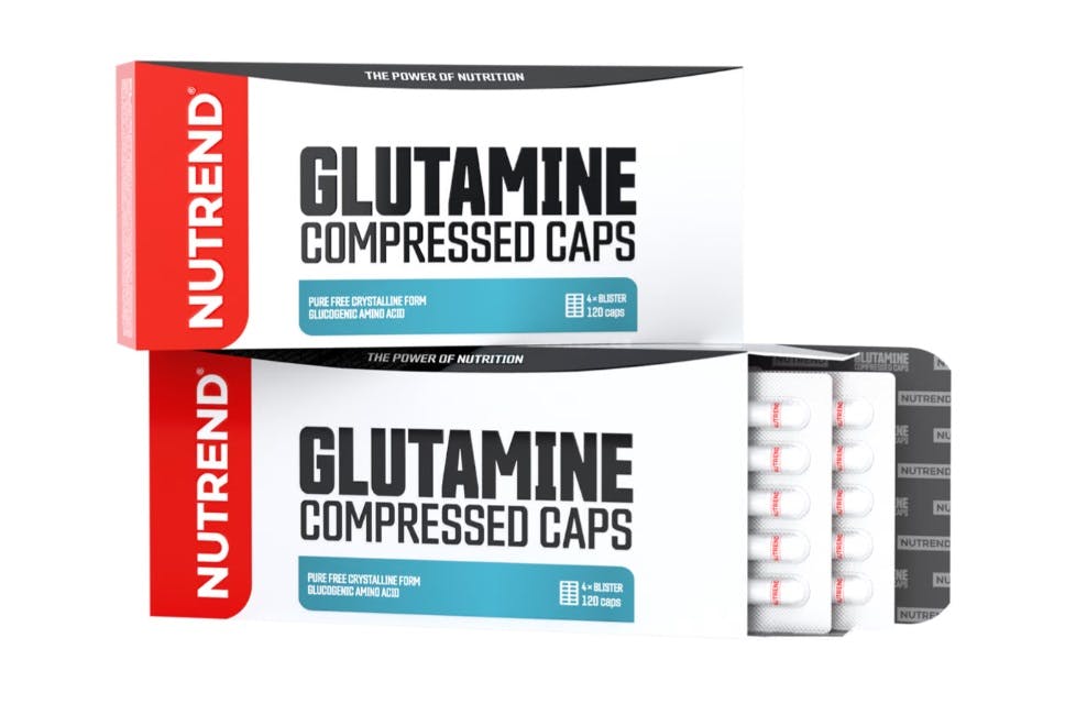 Nutrend Glutamine Compressed Caps - 120 caps - Image 4