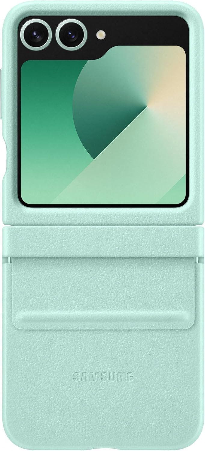 Genuine / Official Samsung Galaxy Z Flip6 & Flip7 FE KindSuit Case - Mint Green - Image 4