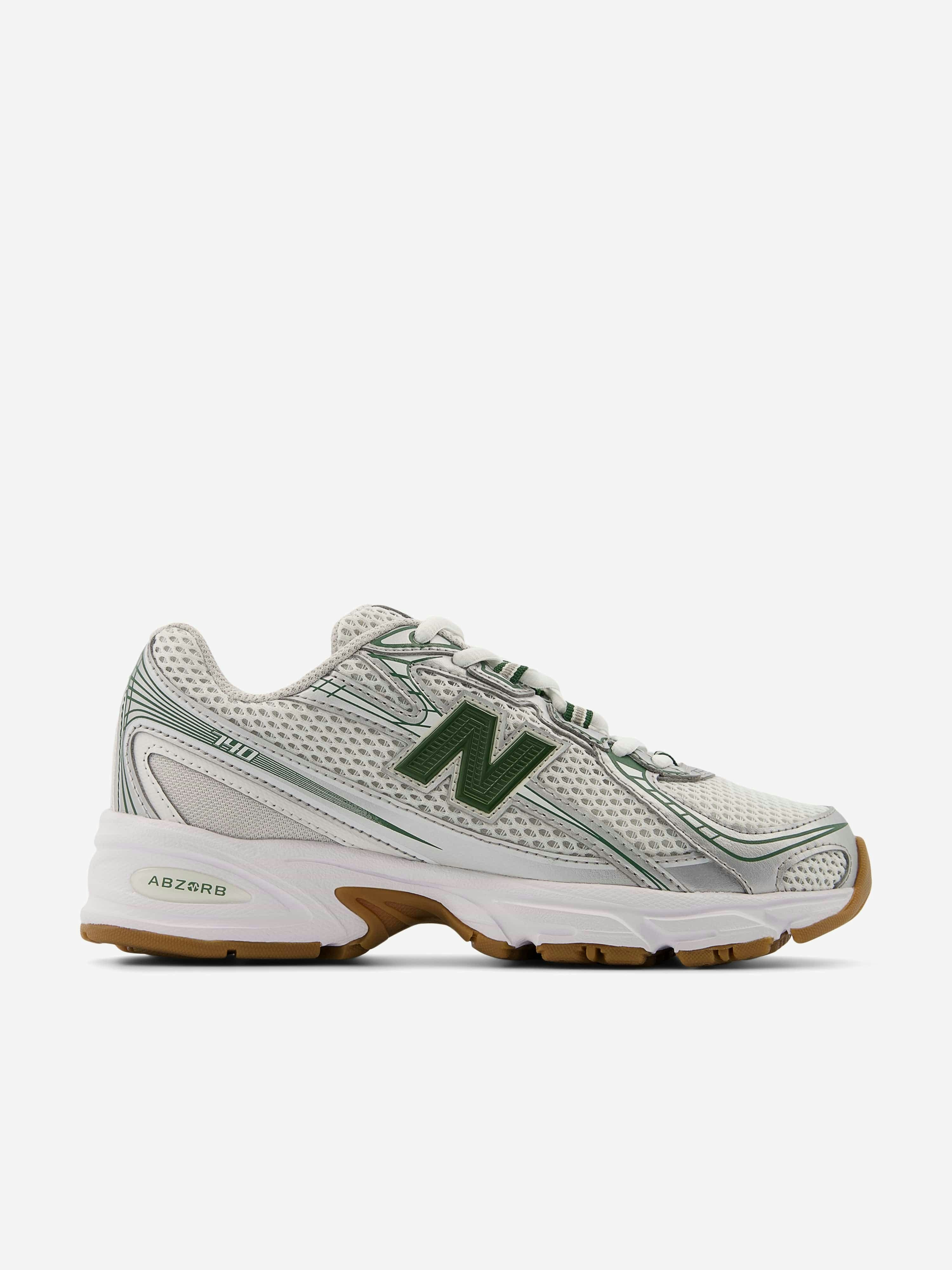 New Balance Silver Kids 740 Trainers In - Eu 37.5 Us 5 Uk 4.5