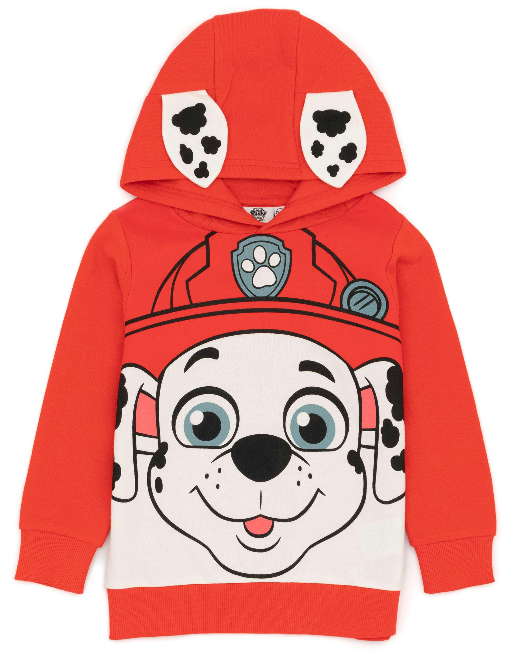 Vanilla Underground Boys Red Paw Patrol Marshall Hoodie - 3-4 Years