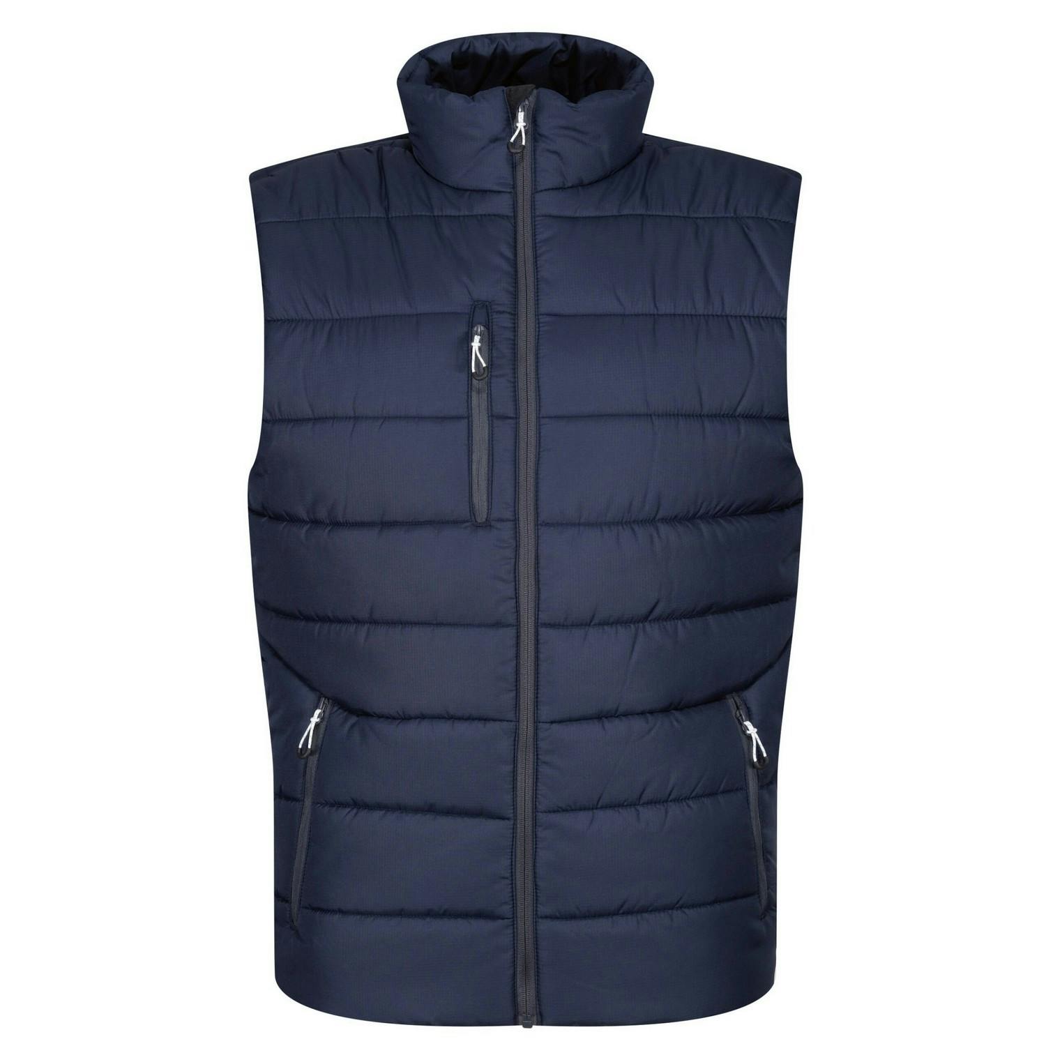 Regatta Men's Grey Navigate Thermal Gilet - Navy/Seal - Xxl - Navy/Seal - 100% Polyester