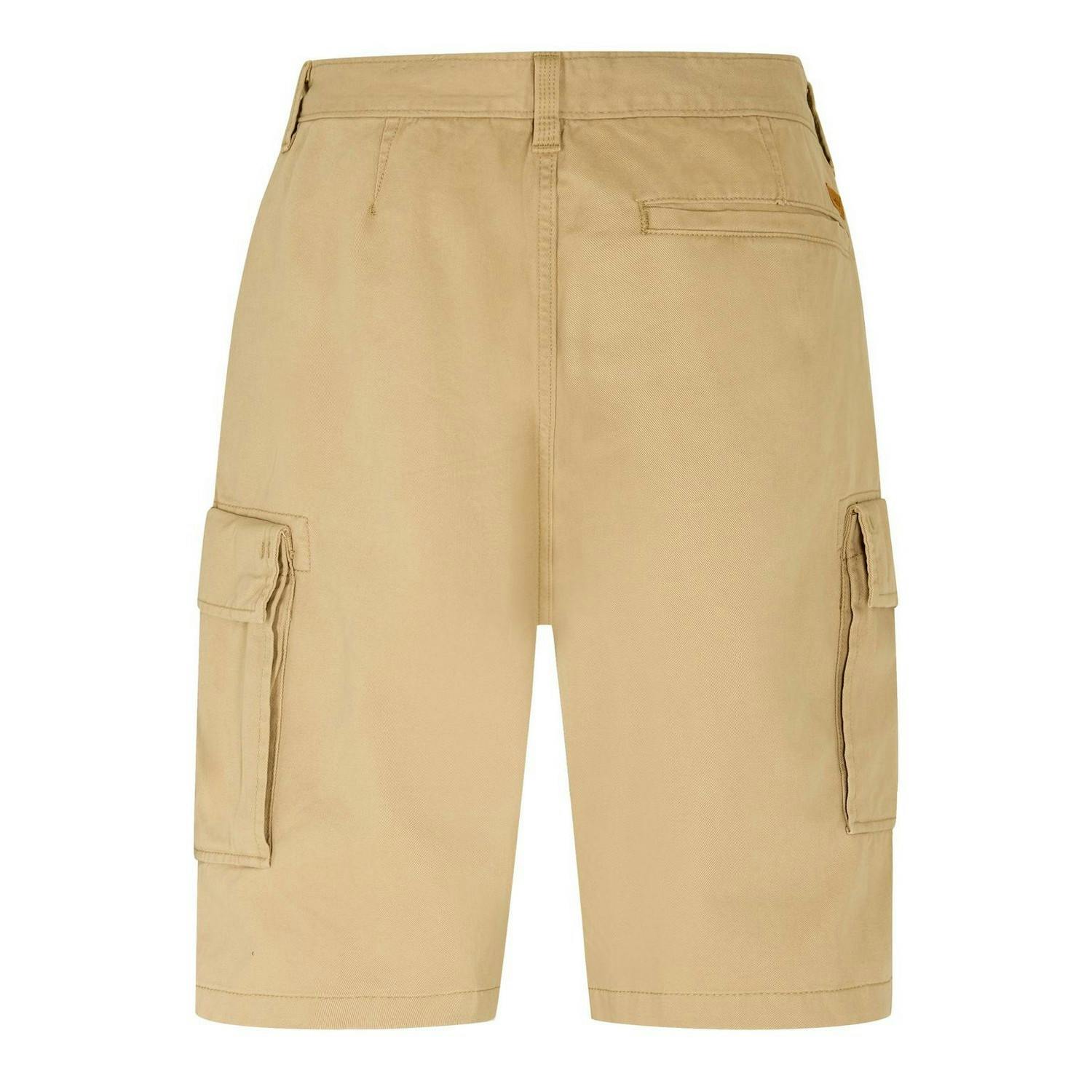 Timberland Men's Regular Cargo Shorts - Lemon/Pepper - 32R - Lemon/Pepper - 100% Cotton