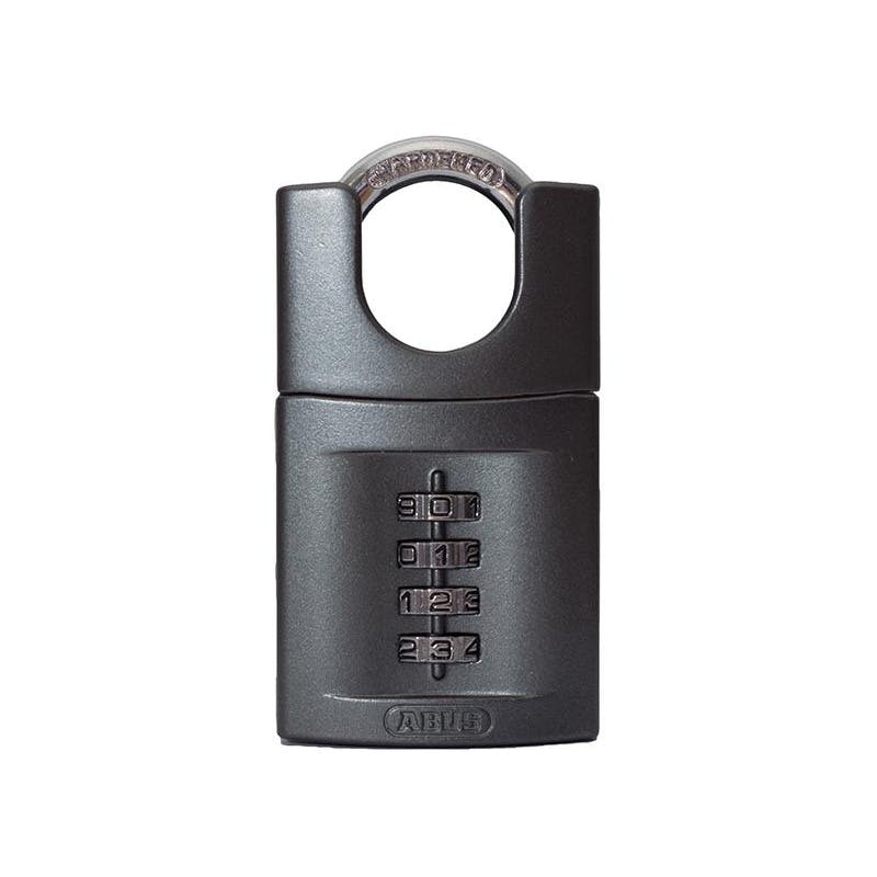 Abus Mechanical 158 Combination Padlock - 50Mm Closed Shackle Combination Padlock (4-Digit) - Multi Colour