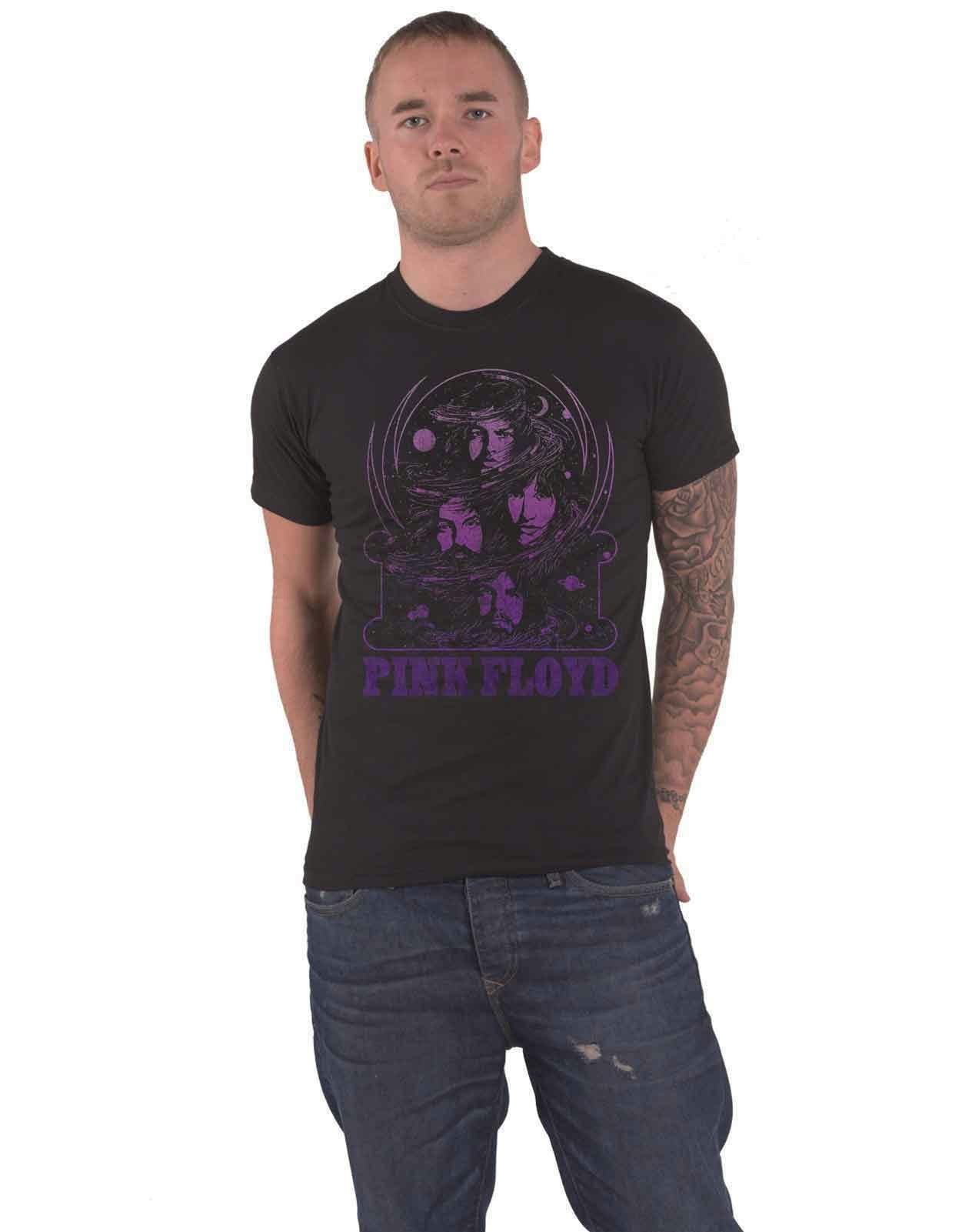 Paradiso Clothing Unisex Pink/Purple Floyd Swirl T Shirt - M