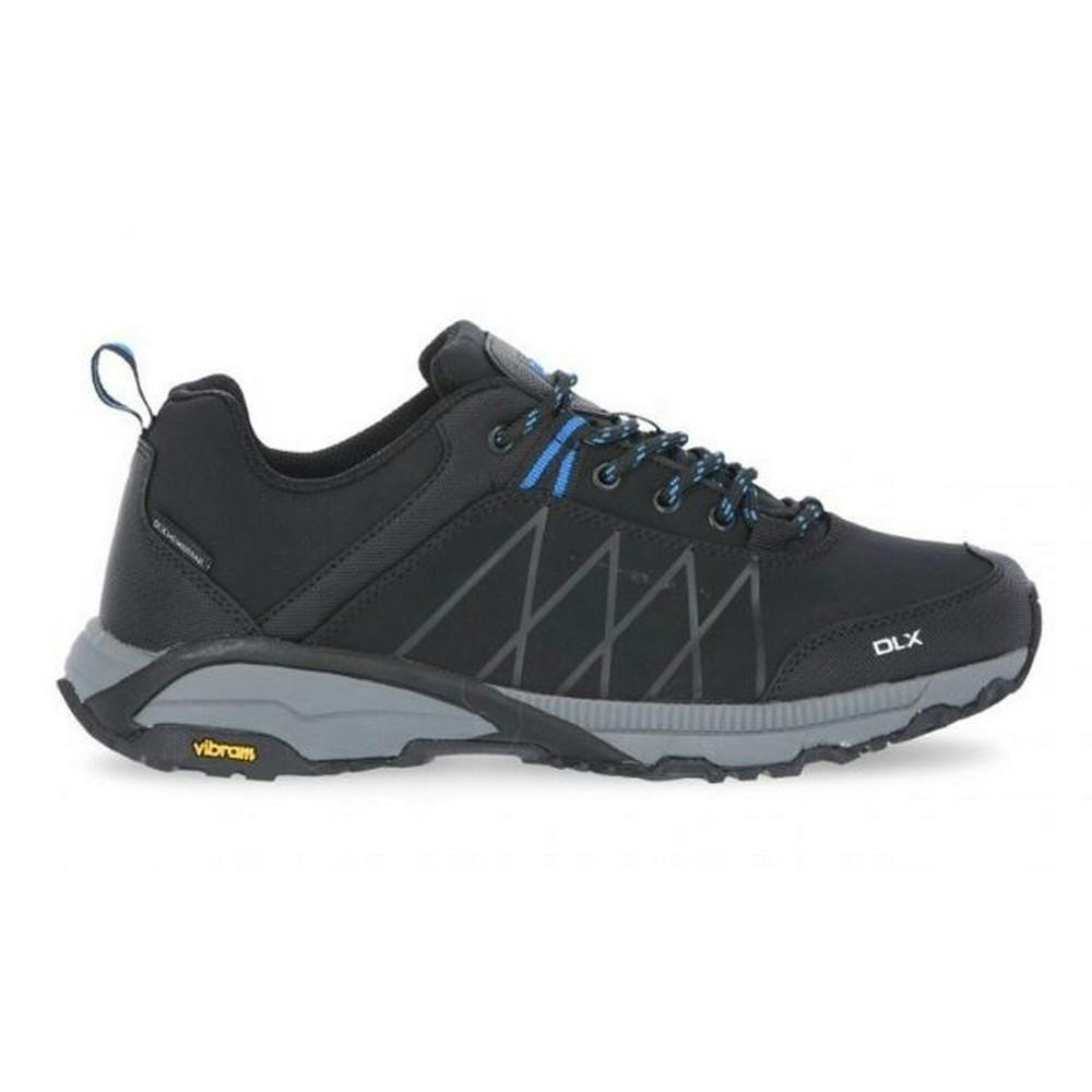 Trespass Men's Black Keyboard Ii Softshell Trainers - 10 Uk - 50% Vibram/50% Pu