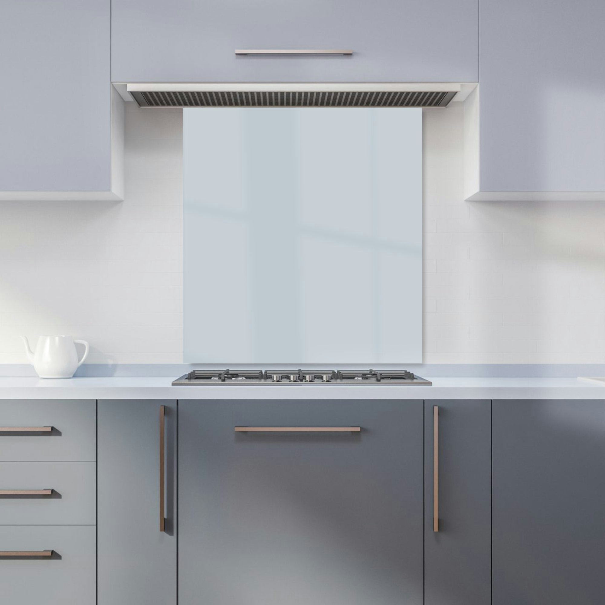 Rackhams Grey - Designer Ash Kitchen Splashback - W700mm X H650mm