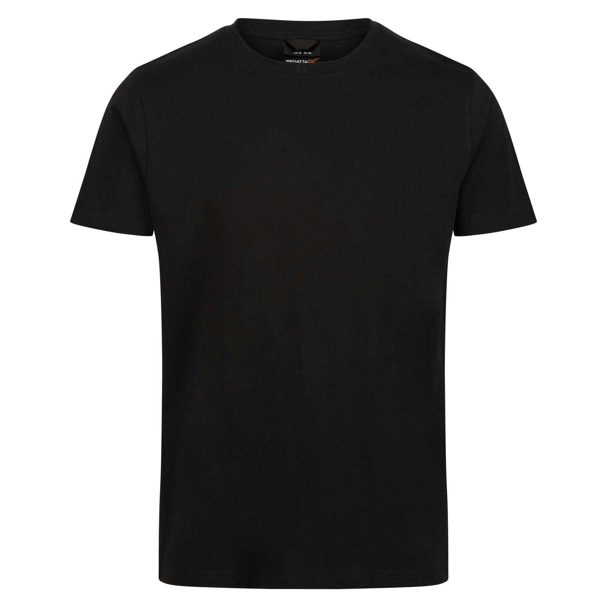 Regatta Men's Black Professional Cotton Soft Touch T-Shirt - Xxl
