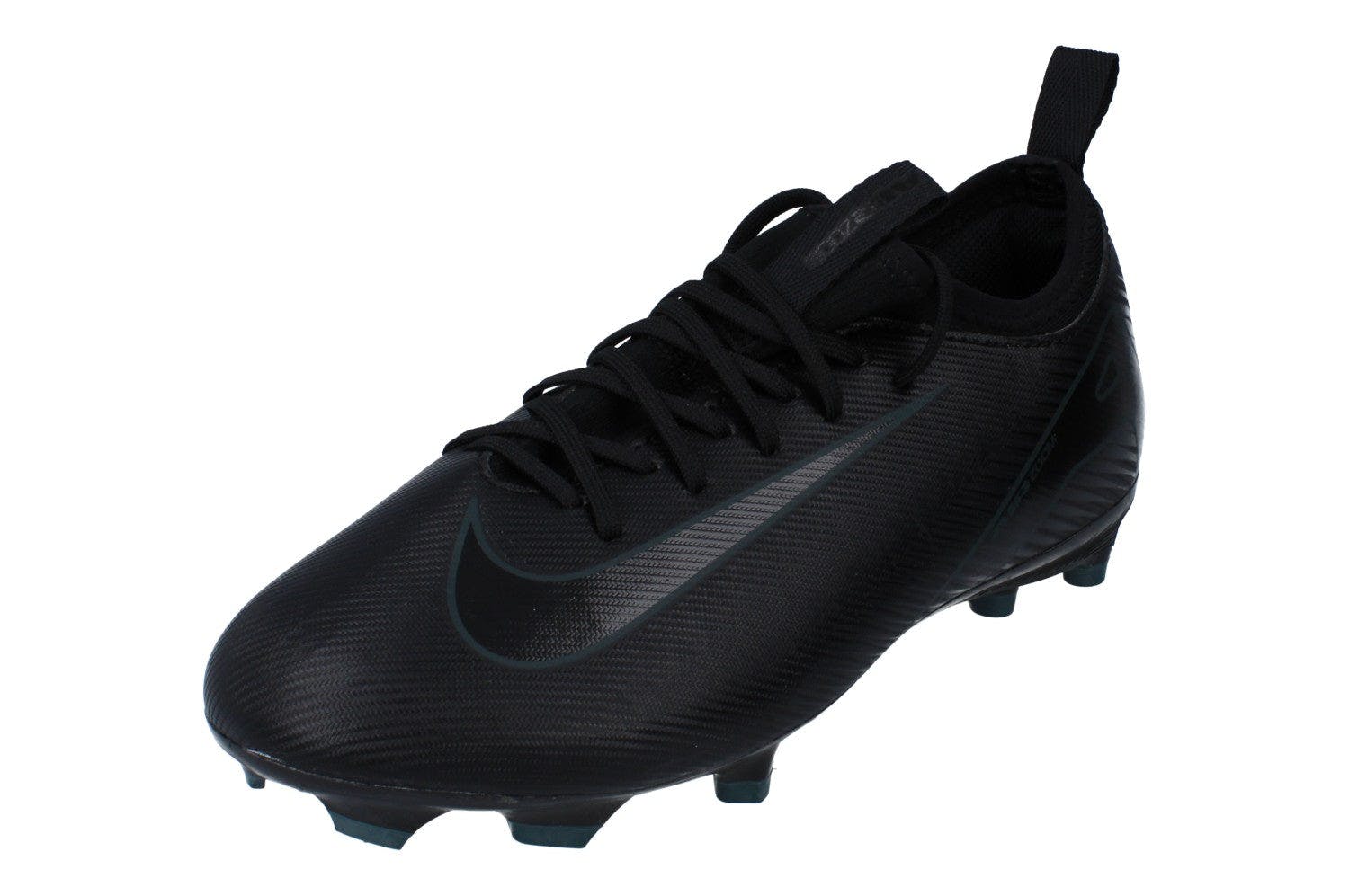 Nike Black Junior Zoom Vapor 16 Academy Fg/Mg Football Boots Fq8392 002 - Uk 3.5 | Us 4Y | Eu 36