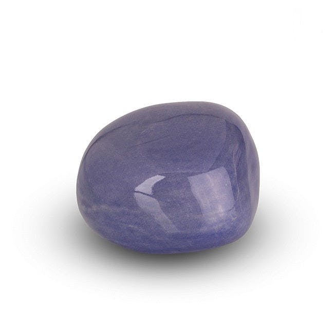 Rackhams Light/Blue Ceramic Cuddle Stone Keepsake Collection - High Shine