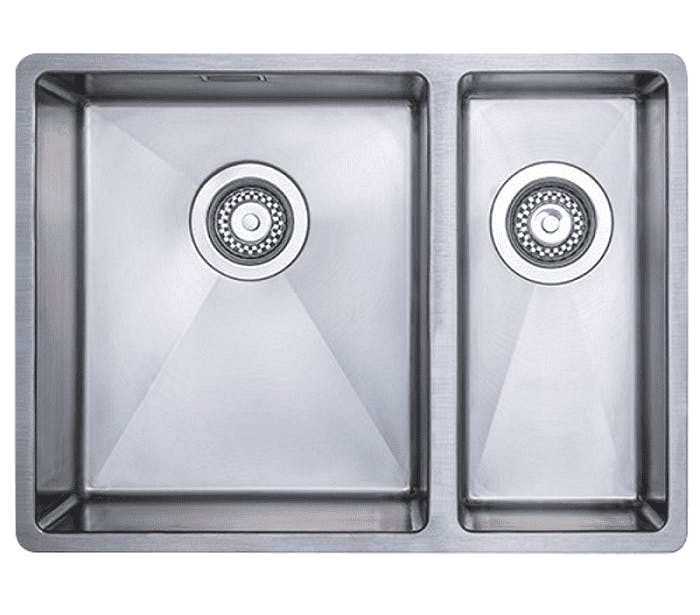 Rackhams Orla Stainless Steel Inset/Undermount 1.5 Bowl Kitchen Sink, Lifetime Guarantee, Easy To Clean