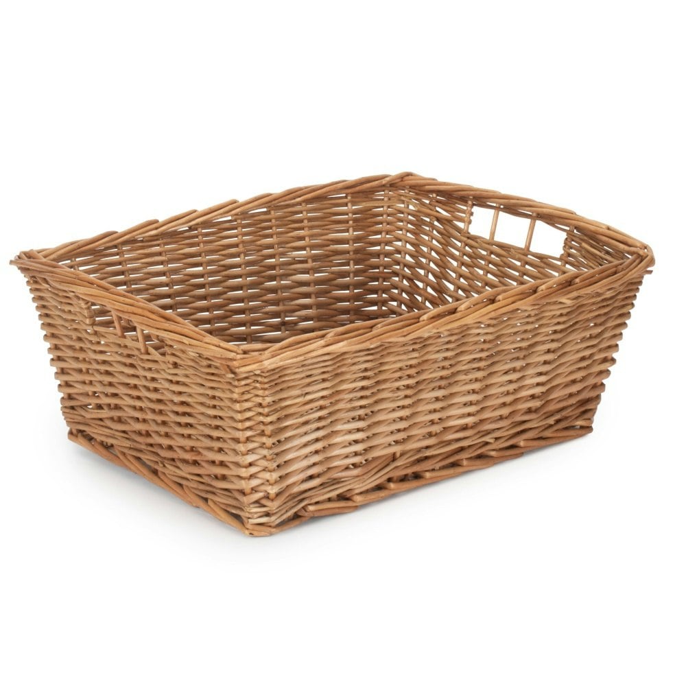 Red Hamper Large Deep Rectangular Storage Tray