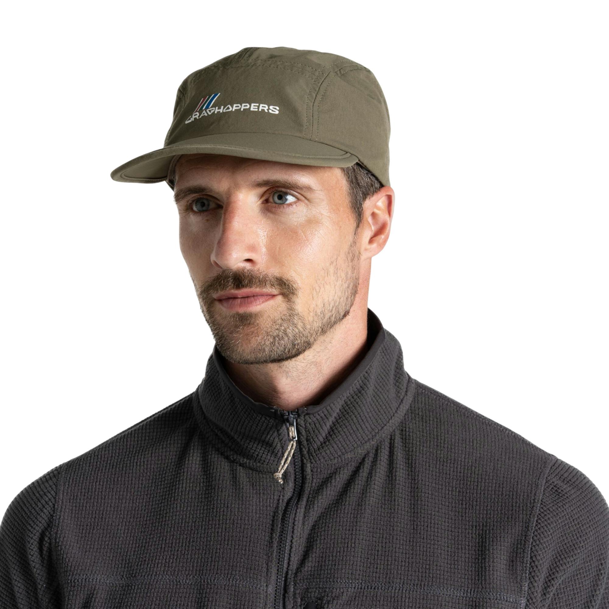 Craghoppers Unisex Adult Multi Active Ii Nosilife Baseball Cap - Wild Olive - Wild Olive - One Size - 100% Mixed