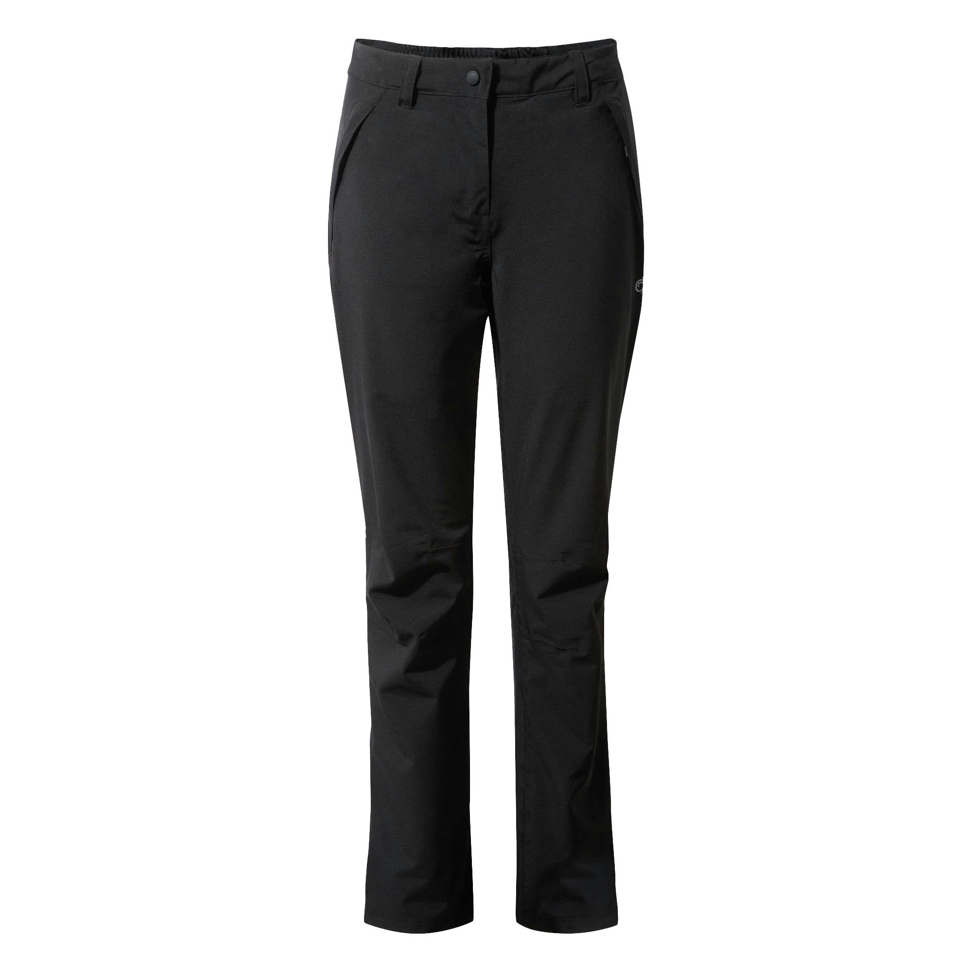 Craghoppers Women's Black Airedale Ii Waterproof Trousers - 10 Uk - 100% Mixed