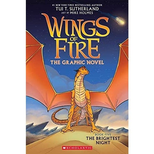 Scholastic The Brightest Night (Wings Of Fire Graphic Novel 5 ) By Tui T. Sutherland