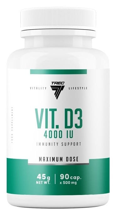 Trec Nutrition Vit. D3, 4000Iu - 90 Caps - Image 3