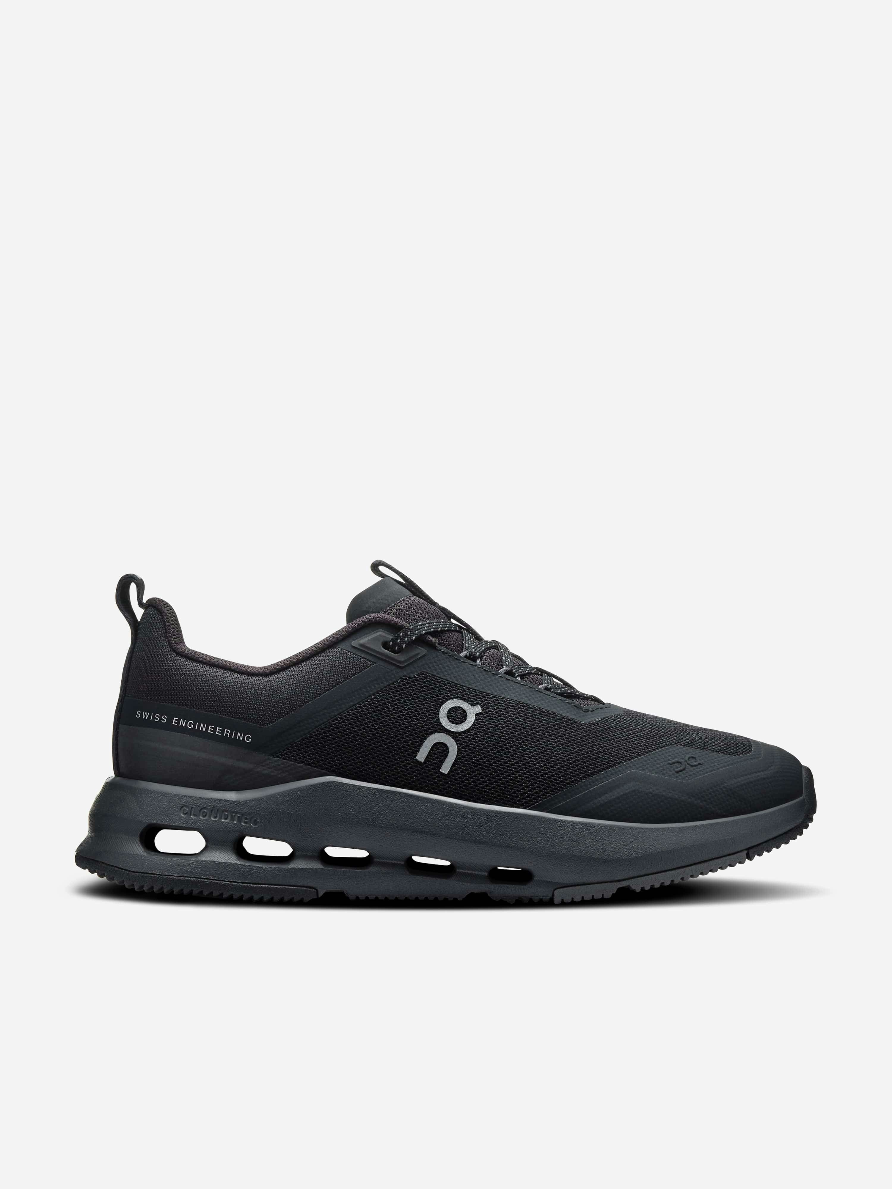 On Running Black Kids Cloudnova Trainers In - Eu 39 Uk 6 - Us 6.5